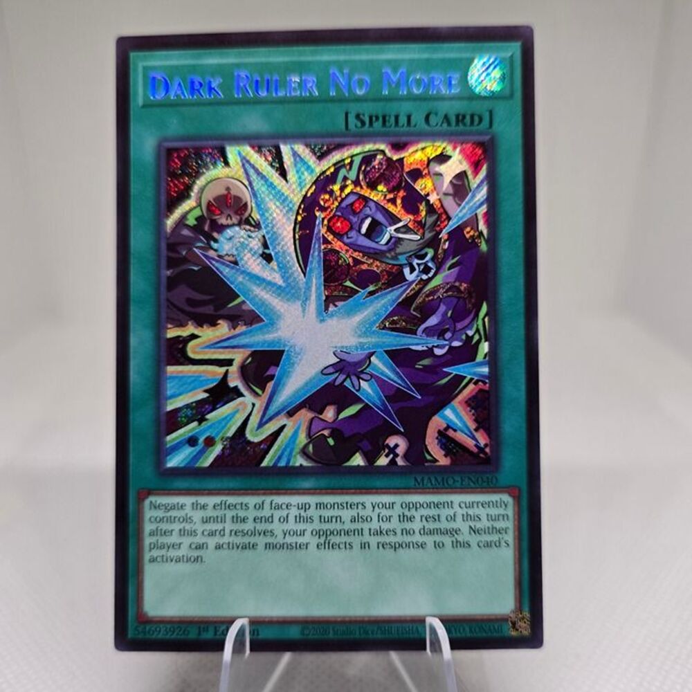 Dark Ruler No More mamo-en040 YuGiOh Magnificent Monsters